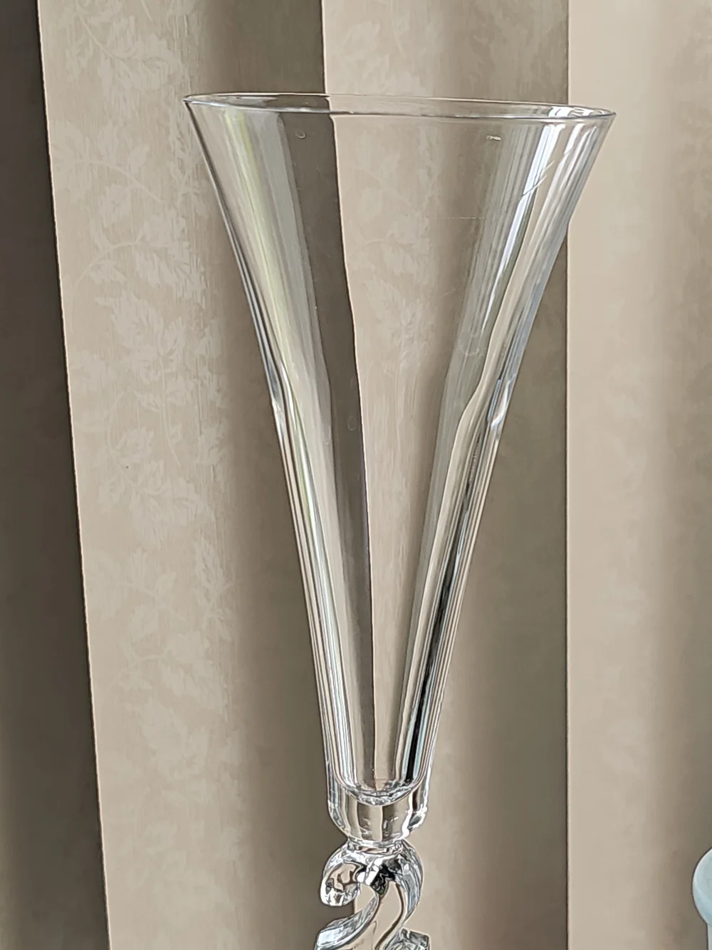 Cristal D’Arques France Millennium 2000 Champagne Crystal Glass Flute
